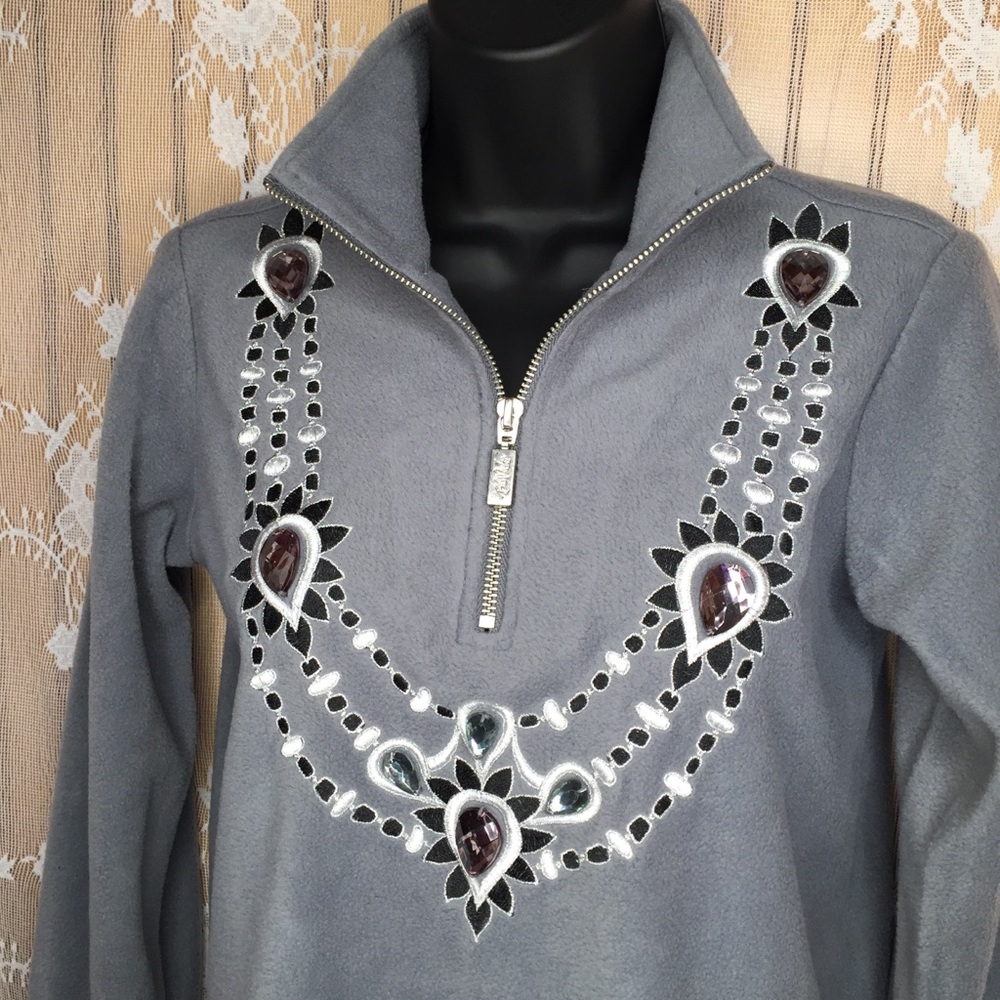 Bob Mackie Wearable Art Fleece